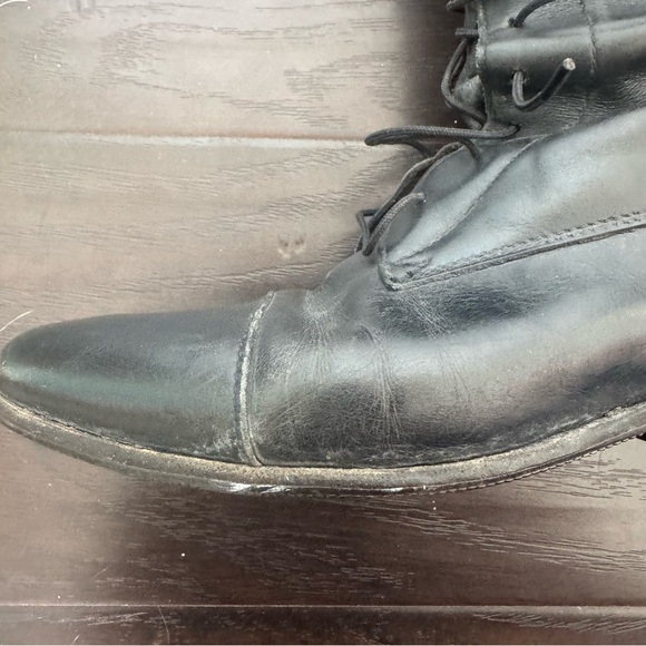 🖤 Vintage Leather Riding Boots | Witchy Goth Equestrian 11.5 - Picture 7 of 12